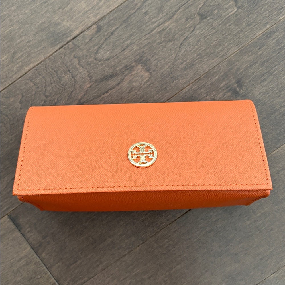 TORY BURCH Sunglasses Case, Designer Authentic Beauty, Fashion Glass Case Purse